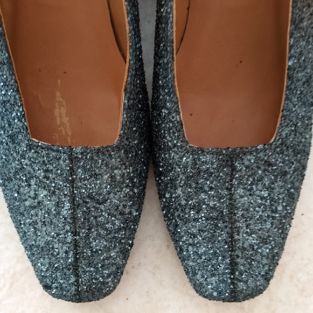 Miista London Glitter Block Heel Shoes - - Picture 7 of 7